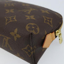 LOUIS VUITTON Monogram Pochette Cosmetic PM Pouch M43998 LV Auth ka2672-15