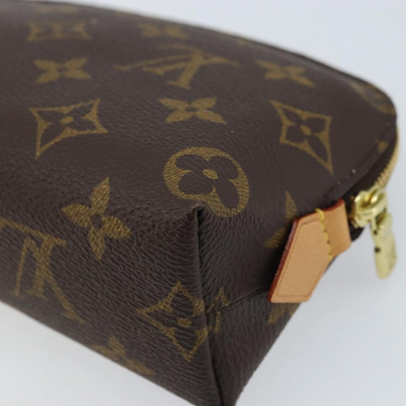 LOUIS VUITTON Monogram Pochette Cosmetic PM Pouch M43998 LV Auth ka2672