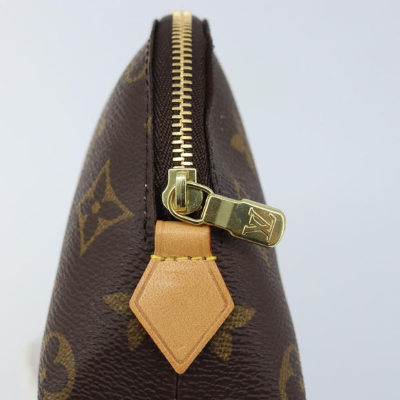 LOUIS VUITTON Monogram Pochette Cosmetic PM Pouch M43998 LV Auth ka2672