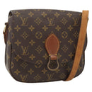 LOUIS VUITTON Monogram Saint Cloud GM Shoulder Bag M51242 LV Auth ka2675-1