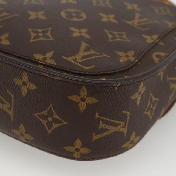 LOUIS VUITTON Monogram Saint Cloud GM Shoulder Bag M51242 LV Auth ka2675
