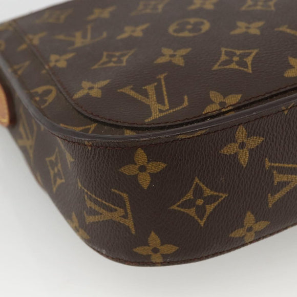 LOUIS VUITTON Monogram Saint Cloud GM Shoulder Bag M51242 LV Auth ka2675