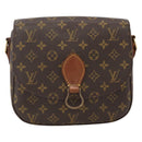 LOUIS VUITTON Monogram Saint Cloud GM Shoulder Bag M51242 LV Auth ka2675-13