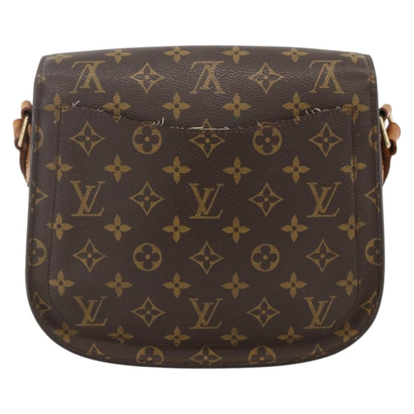 LOUIS VUITTON Monogram Saint Cloud GM Shoulder Bag M51242 LV Auth ka2675