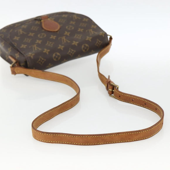 LOUIS VUITTON Monogram Saint Cloud GM Shoulder Bag M51242 LV Auth ka2675