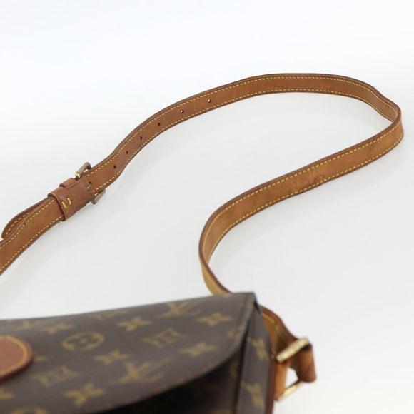 LOUIS VUITTON Monogram Saint Cloud GM Shoulder Bag M51242 LV Auth ka2675