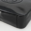 GUCCI Soho Shoulder Bag Patent leather Black Silver 000 1013 0506 Auth ka2677-9