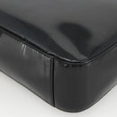 GUCCI Soho Shoulder Bag Patent leather Black Silver 000 1013 0506 Auth ka2677-15