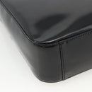 GUCCI Soho Shoulder Bag Patent leather Black Silver 000 1013 0506 Auth ka2677-16