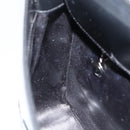 GUCCI Soho Shoulder Bag Patent leather Black Silver 000 1013 0506 Auth ka2677-19