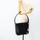 GUCCI Soho Shoulder Bag Patent leather Black Silver 000 1013 0506 Auth ka2677-21