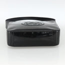 GUCCI Soho Shoulder Bag Patent leather Black Silver 000 1013 0506 Auth ka2677-5