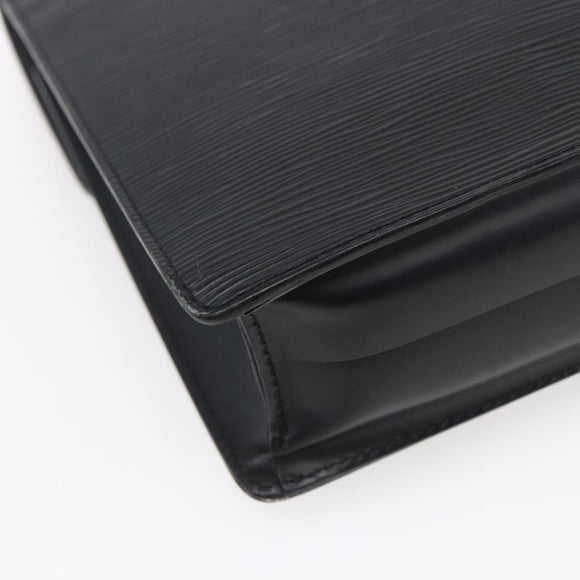 LOUIS VUITTON Epi Monceau 28 Hand Bag Black M52122 LV Auth ka268