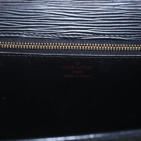 LOUIS VUITTON Epi Monceau 28 Hand Bag Black M52122 LV Auth ka268