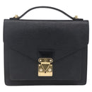 LOUIS VUITTON Epi Monceau 28 Hand Bag Black M52122 LV Auth ka268-13