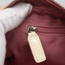Christian Dior Trotter Canvas Shoulder Bag PVC Pink Silver Auth ka2681-20