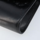 GUCCI Shoulder Bag Leather Black Gold Auth ka2682-9