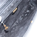 GUCCI Shoulder Bag Leather Black Gold Auth ka2682-11
