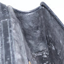 GUCCI Shoulder Bag Leather Black Gold Auth ka2682-20