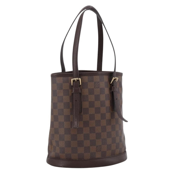 LOUIS VUITTON Damier Ebene Marais Shoulder Bag N42240 LV Auth ka2686