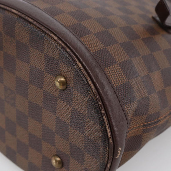 LOUIS VUITTON Damier Ebene Marais Shoulder Bag N42240 LV Auth ka2686