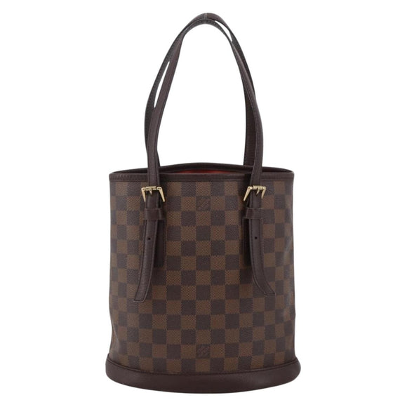 LOUIS VUITTON Damier Ebene Marais Shoulder Bag N42240 LV Auth ka2686