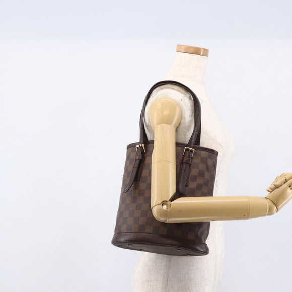 LOUIS VUITTON Damier Ebene Marais Shoulder Bag N42240 LV Auth ka2686
