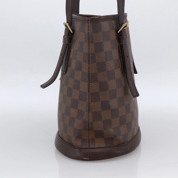 LOUIS VUITTON Damier Ebene Marais Shoulder Bag N42240 LV Auth ka2686