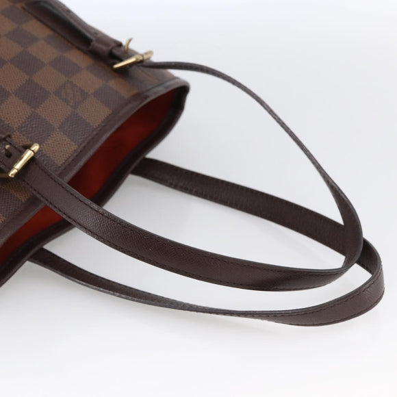 LOUIS VUITTON Damier Ebene Marais Shoulder Bag N42240 LV Auth ka2686