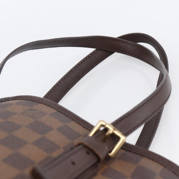 LOUIS VUITTON Damier Ebene Marais Shoulder Bag N42240 LV Auth ka2686