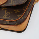 LOUIS VUITTON Monogram Cartouchiere PM Shoulder Bag M51254 LV Auth ka269-14