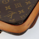 LOUIS VUITTON Monogram Cartouchiere PM Shoulder Bag M51254 LV Auth ka269-16