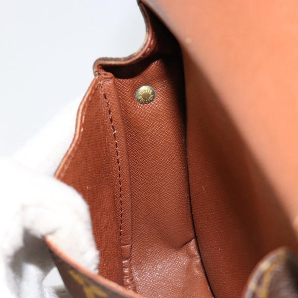 LOUIS VUITTON Monogram Cartouchiere PM Shoulder Bag M51254 LV Auth ka269