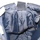 Christian Dior Trotter Canvas Shoulder Bag Navy Silver Auth ka2692-18