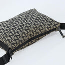 Christian Dior Trotter Canvas Shoulder Bag Navy Silver Auth ka2692-6