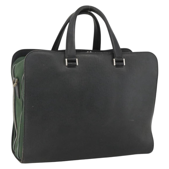 LOUIS VUITTON Taiga Nevsky Business Bag Ardoise M30872 LV Auth ka2693