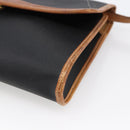 Christian Dior Shoulder Bag Nylon Black Gold Auth ka2697-10