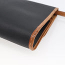 Christian Dior Shoulder Bag Nylon Black Gold Auth ka2697-12