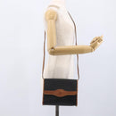 Christian Dior Shoulder Bag Nylon Black Gold Auth ka2697-19