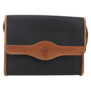 Christian Dior Shoulder Bag Nylon Black Gold Auth ka2697-2