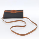 Christian Dior Shoulder Bag Nylon Black Gold Auth ka2697-7