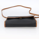Christian Dior Shoulder Bag Nylon Black Gold Auth ka2697-9