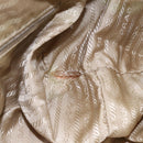 PRADA Shoulder Bag Nylon Beige Silver Auth ka270-24