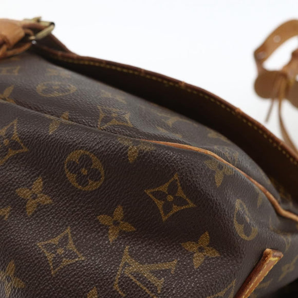 LOUIS VUITTON Monogram Saumur 30 Shoulder Bag M42256 LV Auth ka2700