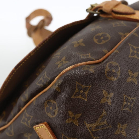 LOUIS VUITTON Monogram Saumur 30 Shoulder Bag M42256 LV Auth ka2700