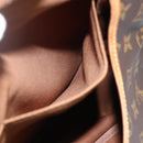 LOUIS VUITTON Monogram Saumur 30 Shoulder Bag M42256 LV Auth ka2700-23