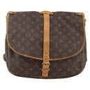 LOUIS VUITTON Monogram Saumur 30 Shoulder Bag M42256 LV Auth ka2700-3