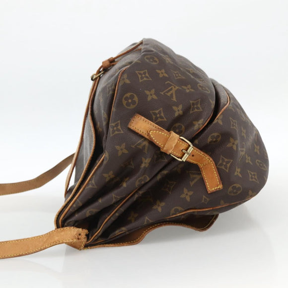 LOUIS VUITTON Monogram Saumur 30 Shoulder Bag M42256 LV Auth ka2700