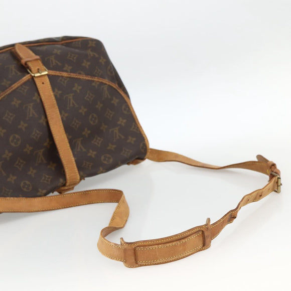 LOUIS VUITTON Monogram Saumur 30 Shoulder Bag M42256 LV Auth ka2700