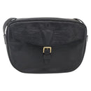 LOUIS VUITTON Epi Jeune Fille MM Shoulder Bag Black M52152 LV Auth ka2702-13